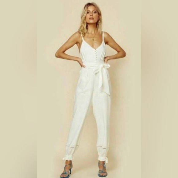 Spell Milla Strappy Jumpsuit Small - Picture 3 of 5